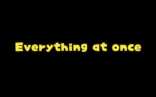 [课前歌曲] Everything at once - Lenka