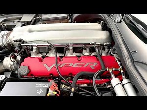 2004 Dodge Viper V10 Engine & Paxton Supercharger