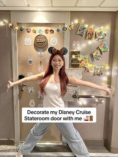 Decorating My Disney Cruise Stateroom Door