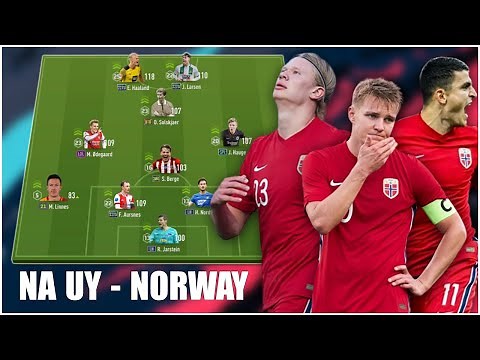 Trải Nghiệm Đội Hình Đội Tuyển NA UY - NORWAY Mạnh Nhất FO4 Với "Siêu Người Máy" E. HAALAND 22TS