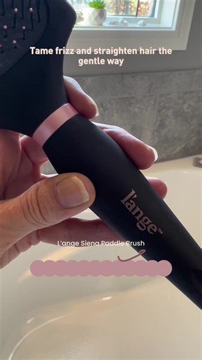 LOVE ❤️ this Paddle Brush by L’ange! Where’s all the L’ange girly’s at! SO durable and VERY affordable! Perfect Stocking Stuffer 🎄🎅🎁 #TikTokShop #spotlightfinds #creatorsearchinsights #christmas #hair