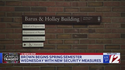 Brown University to begin spring semester with new security measures