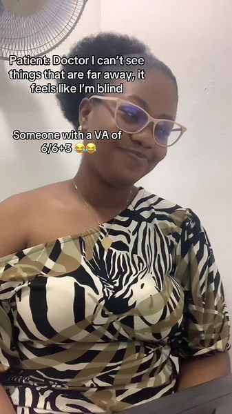 My patients can exaggerate ehn 😂😂, what do you mean by you feel like you are blind😂😂. Someone that has a Visual Acuity of 6/6 3 🤣🤣 #tiktoknaijababe #optometrist #viraltiktok #comedу #genzworking #naijatiktok🇳🇬🇳🇬🇳🇬 #prettyface💋🤩 #relatable