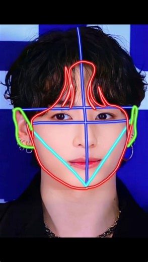 How to draw Jung Kook from Bts ✨#ytshorts #tutorial