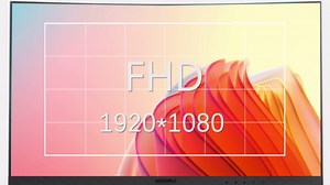 KOORUI 24 inch Curved Computer Monitor, FHD 1080P 75Hz Desktop Monitors for Computer, HDMI&VGA Ports, Eye Care