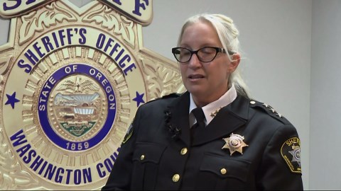 First Washington County female sheriff sworn in