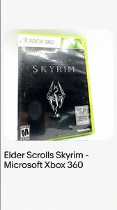 Elder Scrolls Skyrim - Microsoft Xbox 360