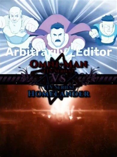 Omni-Man (TV Series) Vs Homelander (TV Series)
