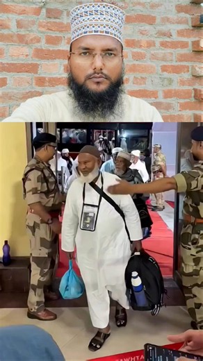Welcoming Hajis at the Airport
