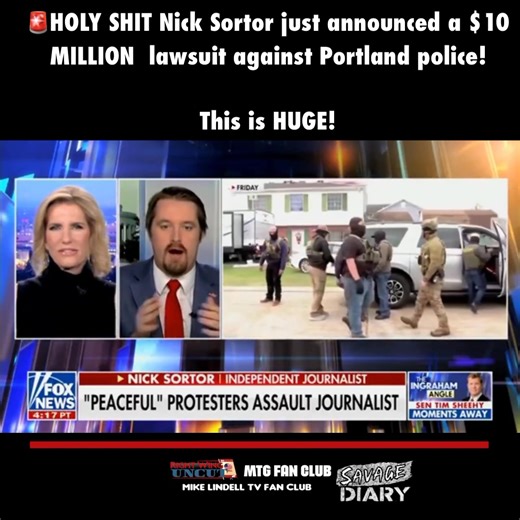 🚨HOLY SHIT Nick Sortor just announced a $10 MILLION lawsuit against Portland police! This is HUGE! | Marjorie Taylor Greene Fan Club