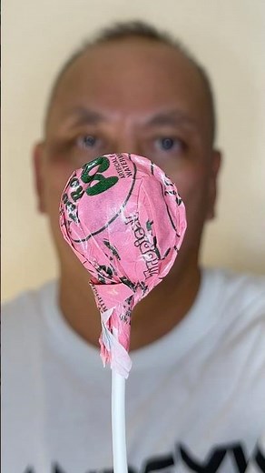👂ASMR TOOTSIE ROLL POPS FILLED WITH CHEWY TOOTSIE ROLL CANDY WATERMELON EATING SOUNDS👂#shorts