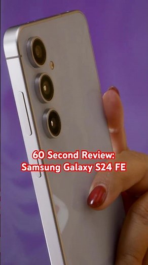 Samsung Galaxy S24 FE: A Great Budget Pick, With Boring AI