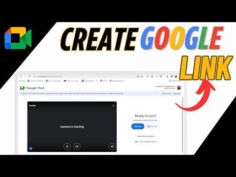 How To Create Google Meet Link | Start Google Meeting Now