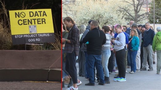 Line hundreds deep packs into room for Project Taurus Data Center meeting