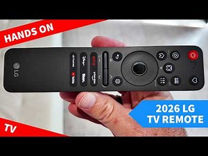 New 2026 LG TV Remote vs LG 2025 Magic Remote - for OLED, Micro RBG, QNED, Mini LED, Monitors