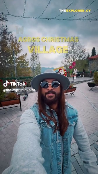 🎄 Agros Christmas Village 🇨🇾 Things to Know 📍 Located in the Troodos Mountains — around 1.5 hrs drive 🚗⛰️ 🎅 Open only during the Christmas season (Dec – early Jan) ✨ Known for festive lights, cozy streets & mountain vibes 🍬 Try local treats like soujoukko, spoon sweets & chocolates 🌹 Famous for Agros rose products — perfumes, sweets & skincare ☕ Warm up with hot wine & winter snacks 🍷 🧣 Mostly outdoor stalls — dress warm, it gets cold ❄️ 📸 Weekdays = quieter & better for filming, week