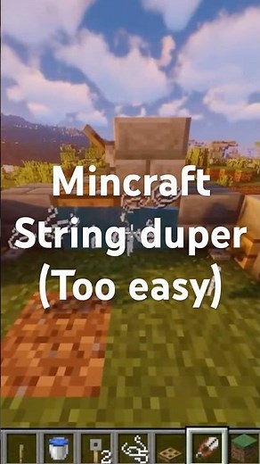 How to build a string duper in minecraft 1.21 #minecraft #gameplay #mincrafthacks