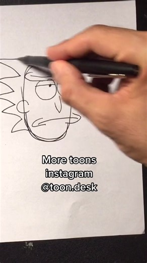 #rickandmorty #cartooning #howtodraw #art