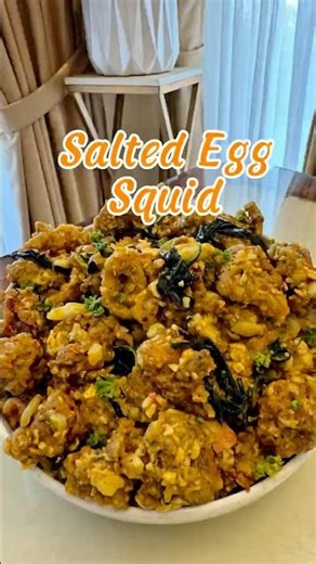 Salted Egg Squid Recipe
