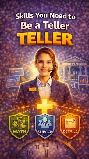 Skills You Need to Be a Teller