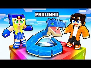 I pretended to be a SNAKE in a CHUNK OP in Minecraft