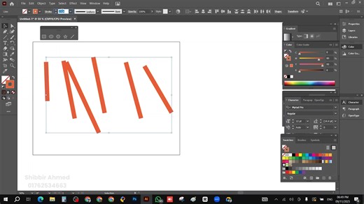 Shape tool tutorial in Adobe Illustrator. #illustrator #tutorial #graphicdesign | Famous It Institute