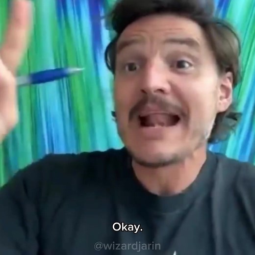 Pedro Pascal playing werewolf with WW84 cast