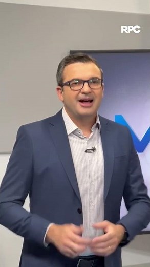 Meio-Dia Paraná, logo logo na tela da #RPC