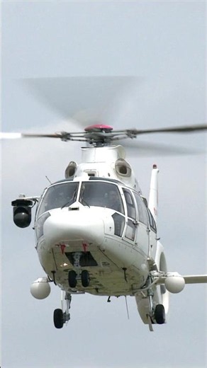 Eurocopter AS365/565 Dauphin 2/Panther JA02EX Landing 3 #TokyoHeliport #helicopter #rjti #TohoAir...