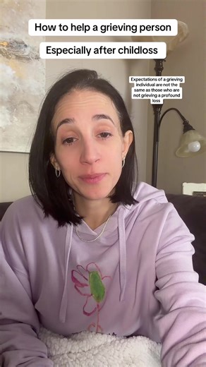 How to help a grieving person- lower your expectations of them but not yours. #griefjourney #childloss #expectationvreality #greiftok