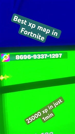 BEST XP MAP | Code in video #fortnite #fortnitexpmaps