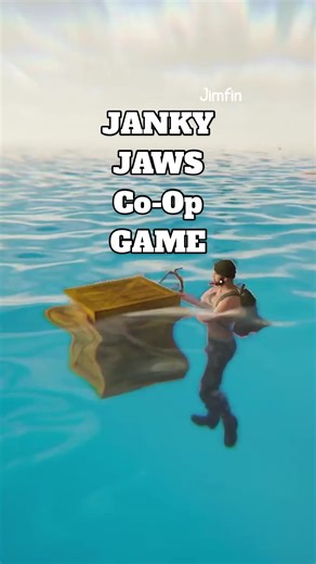 JANKY JAWS Co-Op Game: Survive the Shark Siege with a Trustworthy Friend