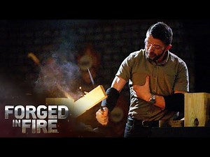 Honoring Heroes! Tactical Knife Made From Rescue Tools | Forged in Fire