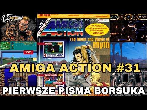 Borsuk Retro Gry TV: Pierwsze Pisma Growe Borsuka #5 - AMIGA ACTION - NUMER 31 #1
