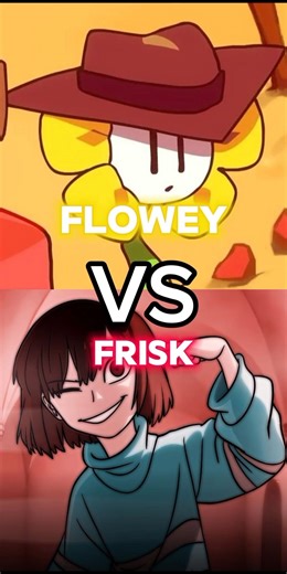 Flowey vs Frisk