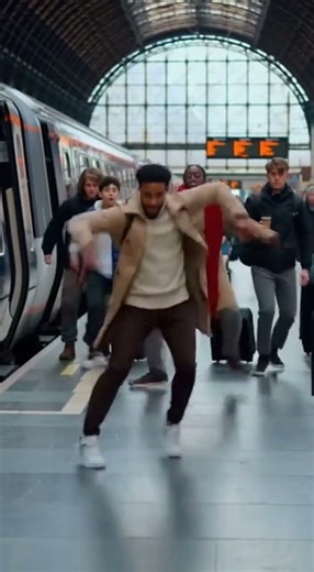 Train Station FlashMob — When Ordinary Turns Extraordinary 🚉 #dance #danceartistry #dancer
