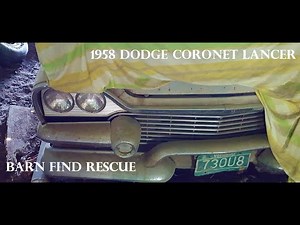 1958 Dodge Coronet Lancer Barn Find - Will It Run?