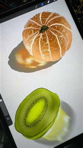 Drawing Food in Procreate | Still Life Painting Process