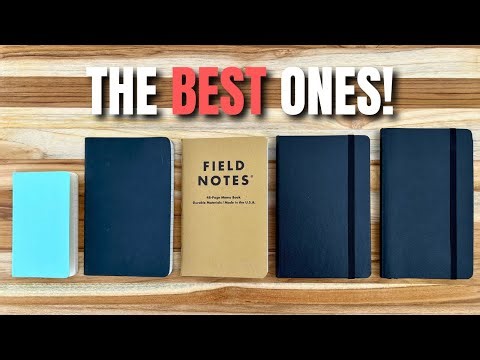5 BEST Pocket Notebooks For Everyday Carry