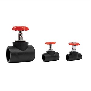 [Hot Item] Customization HDPE Hot Fusion Fittings PE Stop Valve for Cut off Traffic