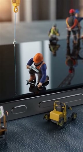 Tiny People Fixing a Smartphone 📱🔧 | Mini World Tech Crew