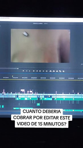Cuánto cobrar por editar un video de 15 minutos