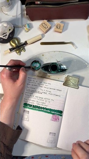 Swatching Pilot Iroshizuku Shin-ryoku 💚