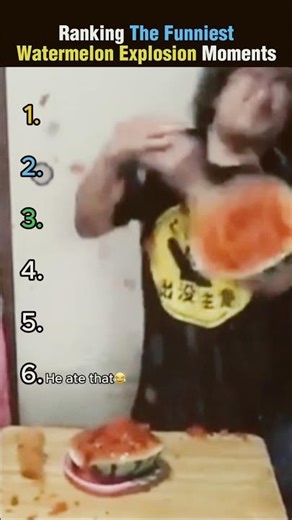 Ranking The Funniest Watermelon Explosion Moments