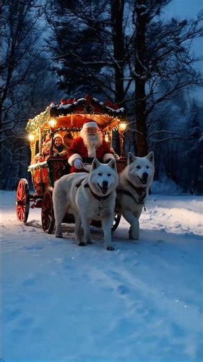 🎅 Santa Claus Aa Gaye 🎄 | Christmas Magic Animation ✨ #short