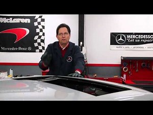 Mercedes Non-Tilting verses Tilting Sunroofs and Repair Resources Explained by Kent Bergsma