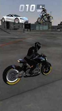 Electric Superbike vs Electric Supercar 🔥 | Ramp Challenge | Extreme Car Driving Simulator #gaming