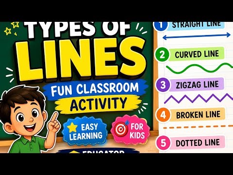 Types of line #classroomactivity#artactivity