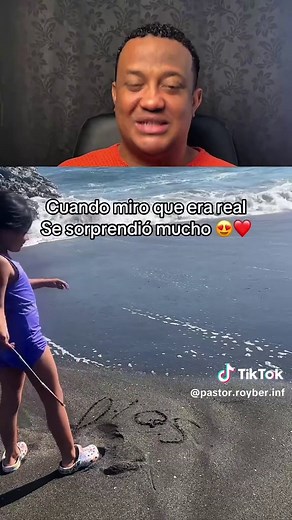 Escritura divina en la playa de EE. UU.
