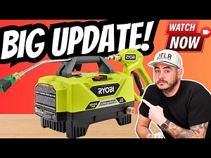 HUGE UPDATE! New Ryobi Automotive PRESSURE WASHER FOR CAR DETAILING